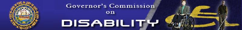 New Hampshire Governors Commission on Disability Banner